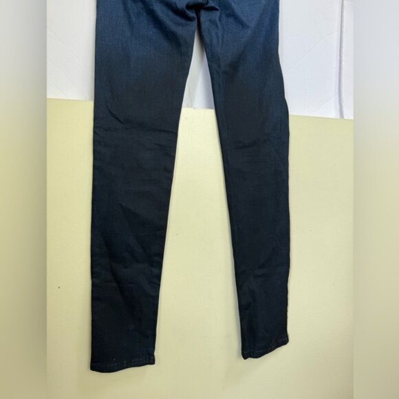 Maison Margiela MM6 Gradient ColorBlock Jeans Cotton Stretch Slim Zip Pockets 36 - Picture 3 of 16